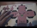manualidades dragonball como hacer muñecos de papel en formato chibi