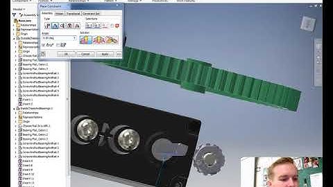 Clawbot Tutorial 8 Constraining the Shaft and Gear to the Motor
