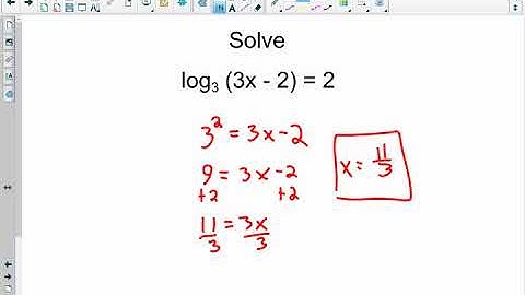 MAC1105 - 6.4 Logarithmic Functions