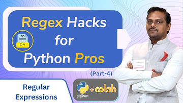 Python Video7 | PART 4 Regular Expressions | String Functions | Venkat Reddy AI Classes