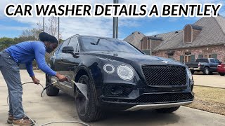 MOBILE DETAIL BUSINESS: CAR WASHER DETAILS A BENTLEY by A&A Professional Services 1,726 views 1 year ago 7 minutes, 33 seconds