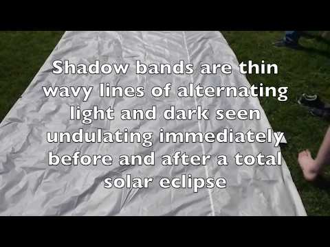 2017 Solar Eclipse  - Mysterious Shadow Bands