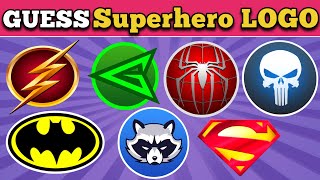 Guess ALL Superheroes by Their LOGO I Marvel & DC Superhero Quiz screenshot 5