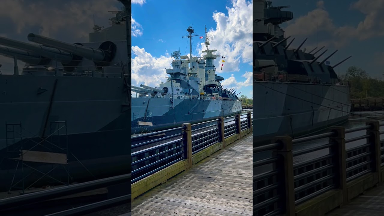 The Historic USS North Carolina Battleship in Wilmington, North Carolina