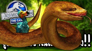 Jurassic World #70 - งูยักษ์โบราณใหญ่ที่สุดในโลก!! [ เกมส์มือถือ ] screenshot 4