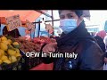 Punta Tayo sa Palengke + PG &amp; Gianluca kumain ng Pizza 🍕 ( OFW in Turin Italy)