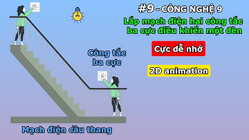 Công nghệ 9 - Bài 9 - Lắp mạch điện hai công tắc 3 cực điều khiển một đèn - Hướng nghiệp
