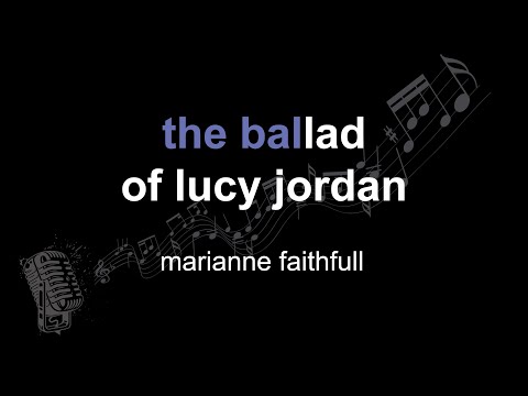 marianne faithfull |