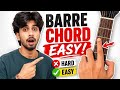 How to Play Barre Chords?😮💨