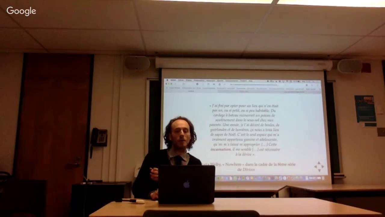 Littérature et culture numérique, colloque étudiant Part2bis