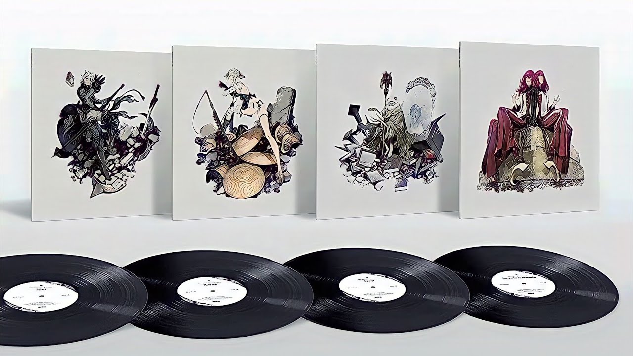 NieR: Automata Original Soundtrack: Side A   Vinyl Rip Square