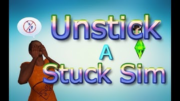 How to Fix a Stuck Sim! Beginner