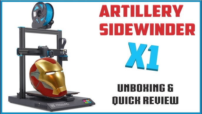 Artillery Sidewinder X1: Built for show! 