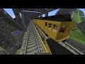 Minecraft but trains