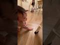 ママの所までハイハイできるかな?