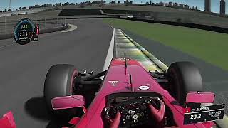 F1 2012 Ferrari - Felipe Massa Onboard | Interlagos GP - São Paulo #assettocorsa