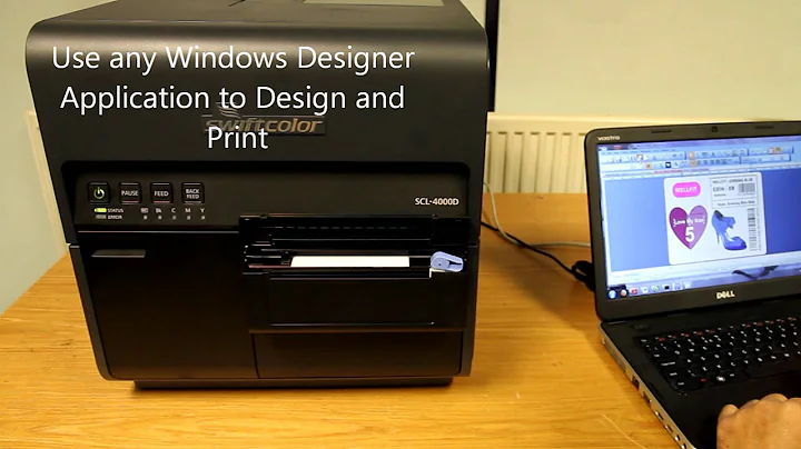 SWIFTCOLOR SCL-4000D COLOUR LABEL PRINTER - KTEC GROUP UK