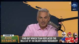 Colin Cowherd's WILD Top 10 NFL Teams, 49ers TOP, Chiefs, Bills FALL, Falcons IN | THE HERD REACTION