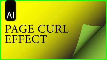 HOW TO DO PAGE CURLING IN ADOBE ILLUSTRATOR | PAGE CURL EFFECT IN ADOBE ILLUSTRASTOR