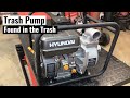 Trash Pump Thrown Away - Will it Run?