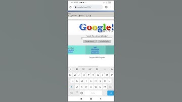 google in 1998 trick