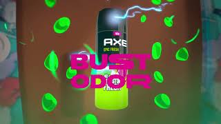 The New Axe Epic Fresh | Bust Odor, Smell Irresistible