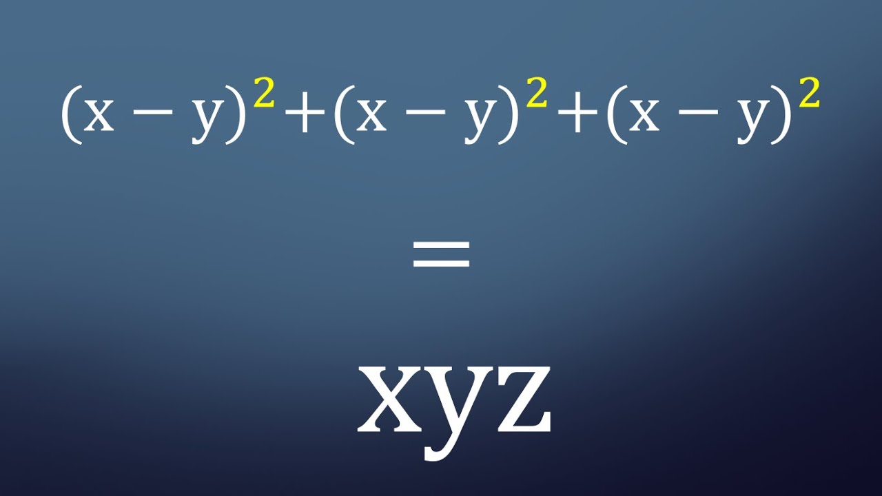 Use Basic Identities | Olympiad Math Problems | Algebra Questions Solutions and Answers