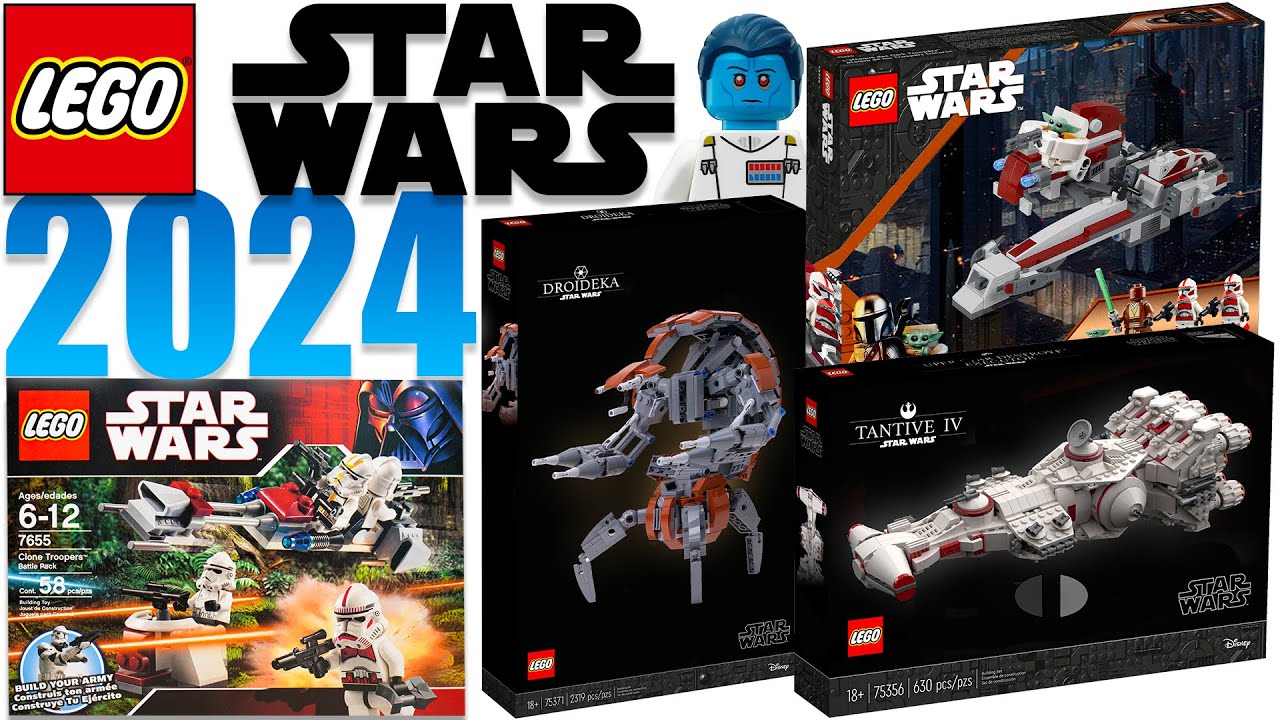 ALL LEGO Star Wars 2024 INFO SO FAR! (Clones vs Droids Battle Pack, UCS