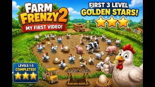 Farm Frenzy 2_Level 1 2 3 😍 I Got 3 GOLDEN STARS! ⭐⭐⭐ | Farm Frenzy 2 Gameplay | Old PC Games screenshot 3