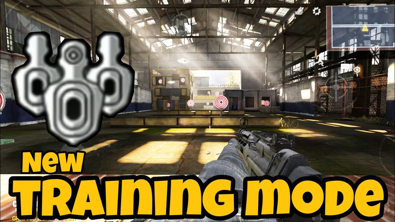 First Look At New TRAINING MODE in Call Of Duty mobile - YouTube