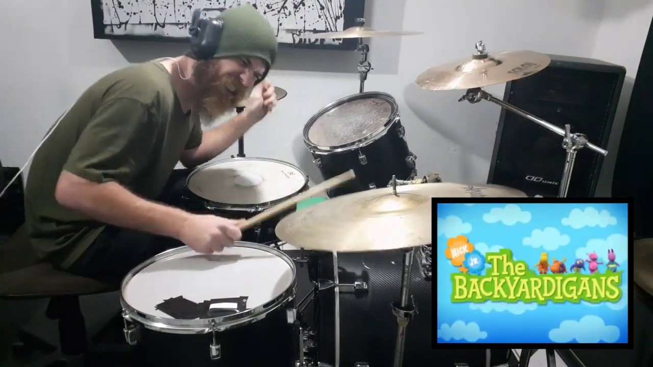 Backyardigans Cover Backyardigans - Drum Cover - YouTube