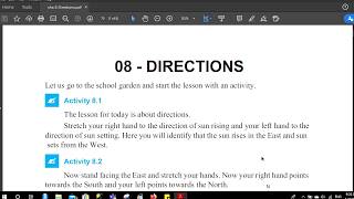 Grade 06 Lesson 08 Directions