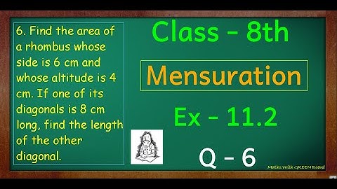 ex 11.2 q6 class 8 | ex 11.2 | q6 | class 8 maths | ch 11 | mensuration | ncert | cbse | 8th std