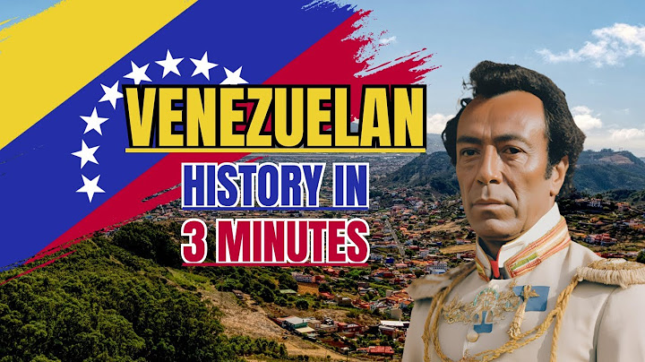 Venezuelan History in 3 Minutes #venezuela #history