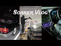 【 vlog 】 ソアラのトランク車内整理、ついでに洗車