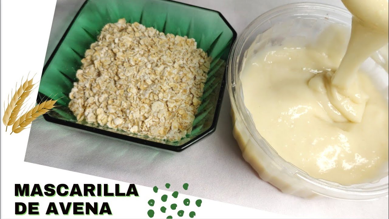 Mascarilla de avena🌾para hidratar y hacer tu cabello - YouTube