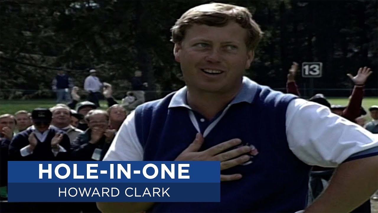 Howard Clark's Incredible HoleInOne! 1995 Ryder Cup YouTube