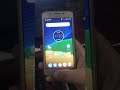 Moto G5 Dourado 32GB Biometria perfeito estado  ..