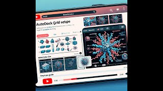Configuring Grid Parameters and Defining Grid Box for Protein-Ligand Docking in AutoDock