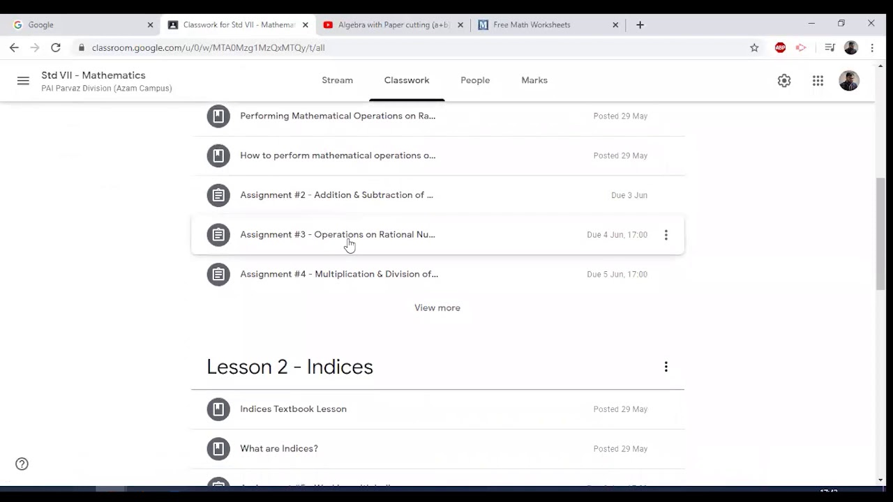 Google Classroom Video Tutorial | PAI VEDA Pune - YouTube