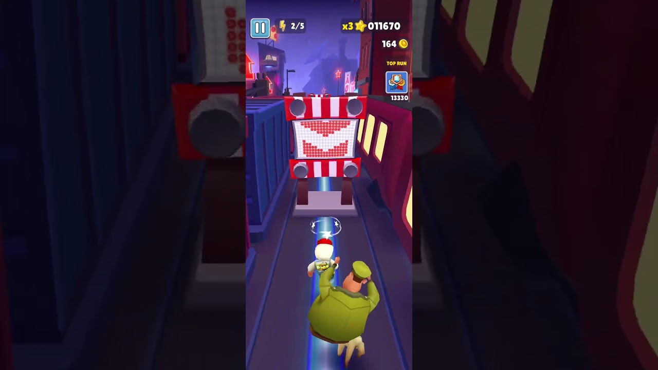 🔥 Subway Surfers x Memory Reboot 🎧 | Satisfying Run #shorts