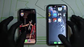 iPhone 13 Mini vs iPhone XR - Lauching iOS 15.1 Test