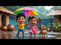 रिमझिम रिमझिम | Rimjhim Rimjhim - Kids nursery rhymes #hindirhymes