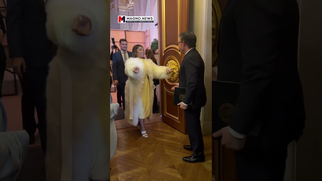 🇺🇸 Nicki Minaj & Mike Johnson | MAGA Rapper meets the Speaker of the House of Representatives