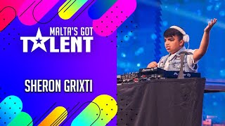 Young Boy Brings Mega Vibes To The Got Talent Stage | Malta's Got Talent 2022