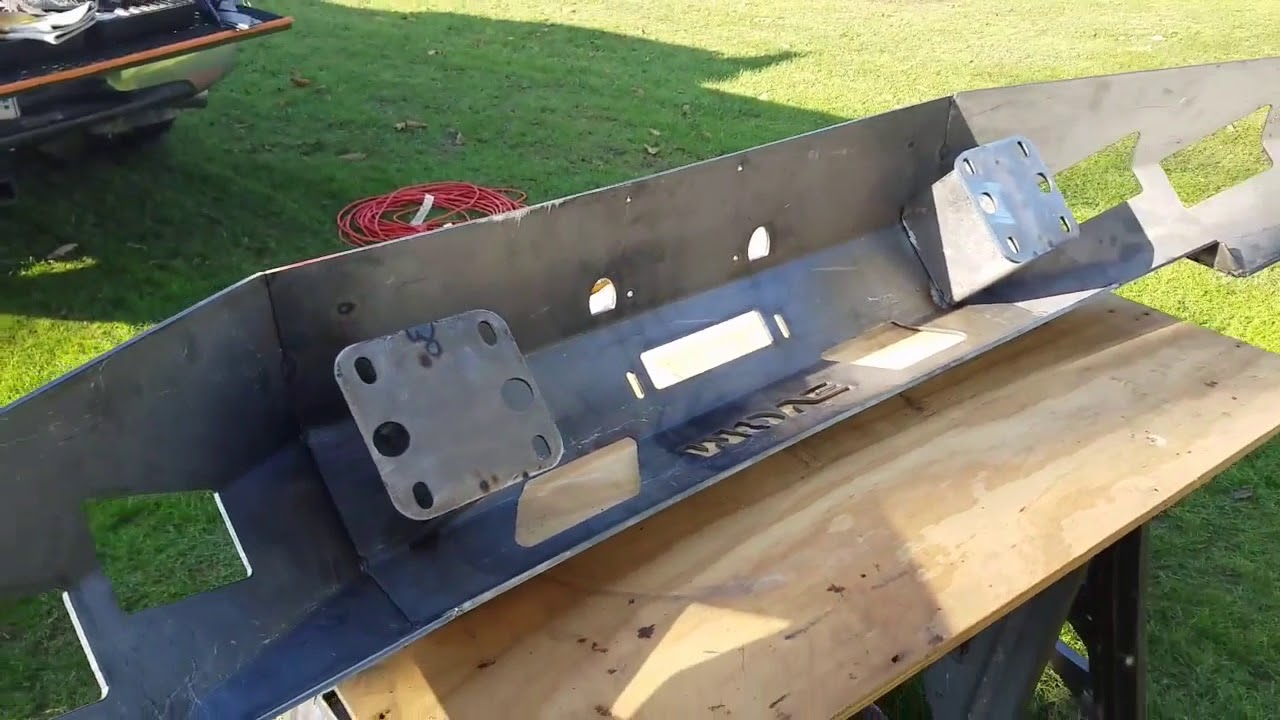 Move Winch Bumper Build 2012 Ram 1500 ST YouTube