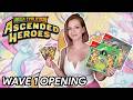 Opening EVERY Ascended Heroes Wave 1 Box! (INSANE PULLS!)