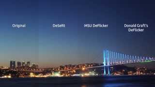 Defliker Comparison Test