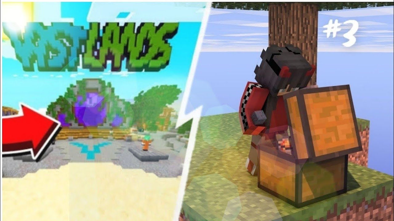 Vastlands sky block || minecraft || PaperFlyQueen