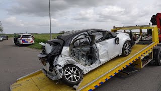 Afsluiting van A58 zorgt voor ongevallen op de N59